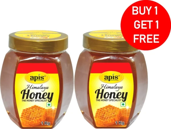 Himalaya Apis Honey 1kg+1kg - Image 2