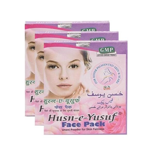 Husn E Yusuf Face Pack, Unani Powder 20gm Pack Of 3Pc