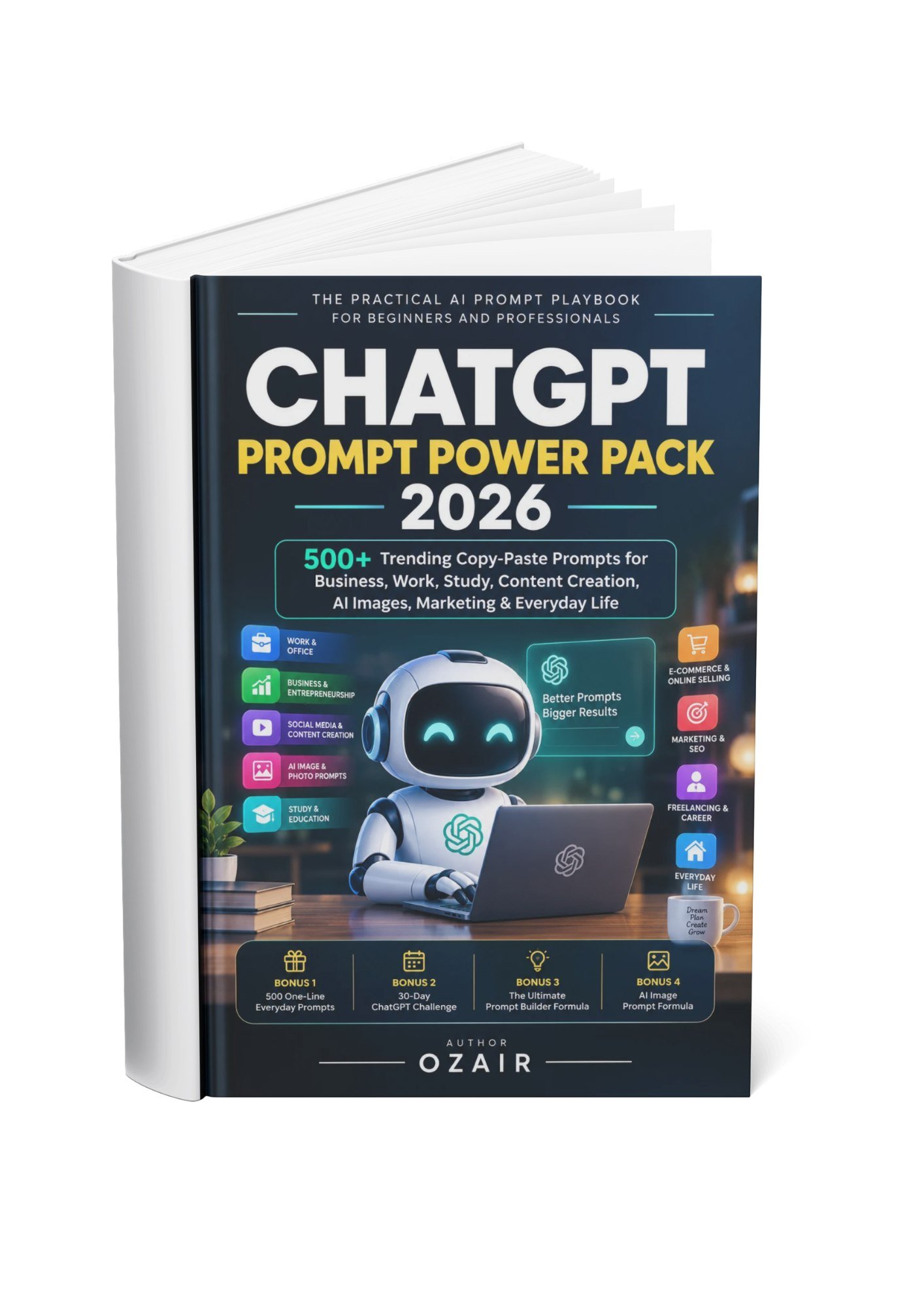 CHATGPT PROMPT POWER PACK 2026 E-BOOK